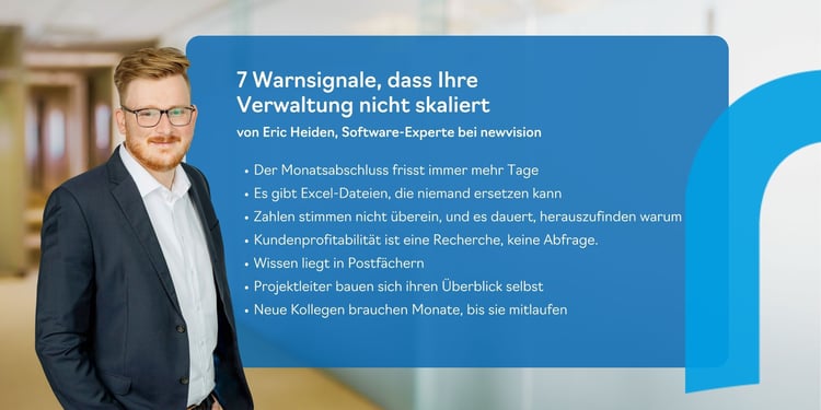 7 Warnsignale, dass Ihre Verwaltung nicht skaliert