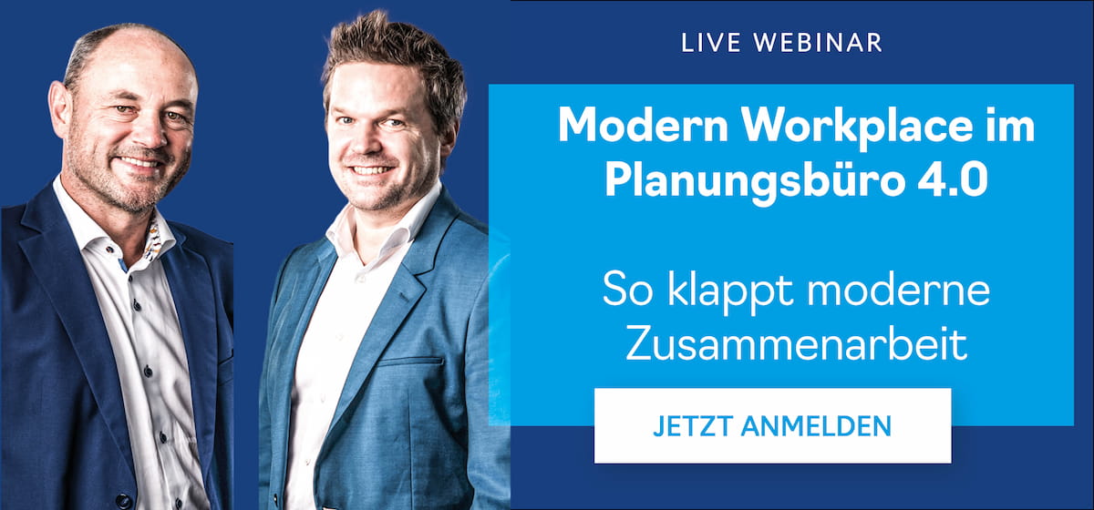 Modern Workplace im Planungsbüro