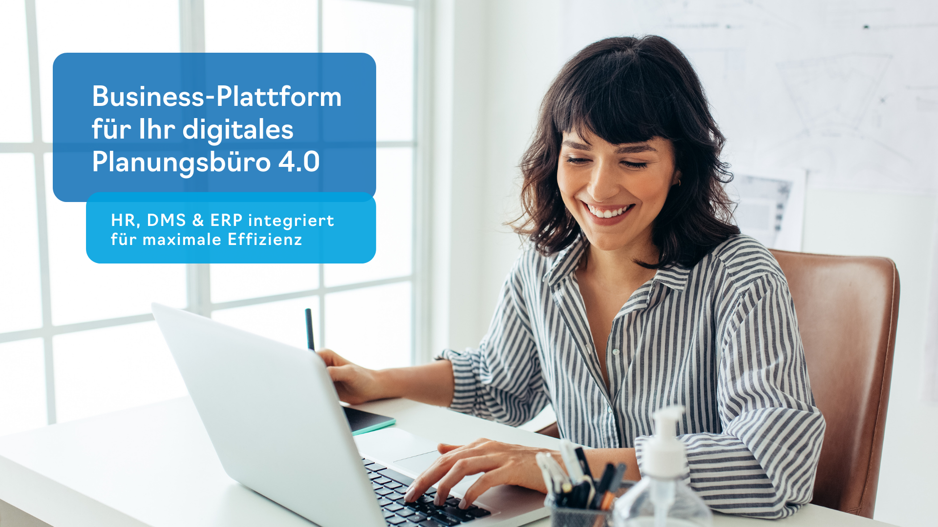 Business-Plattform: HR-Software kombiniert mit Dokumentenmanagement und ERP für maximale Effizienz im Planungsbüro