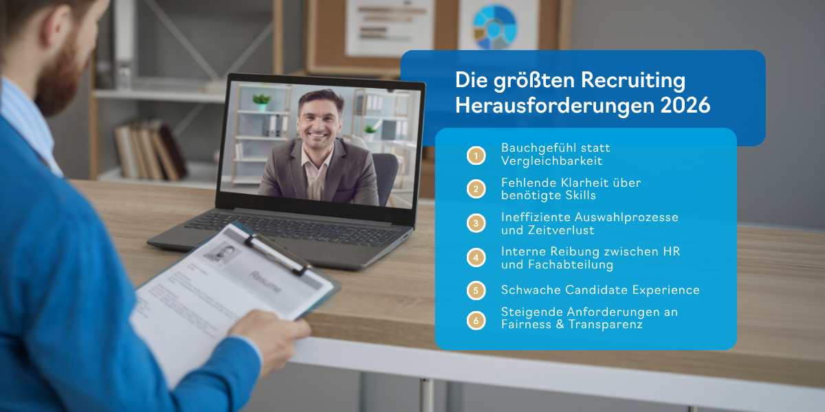 Die größten Recruiting Herausforderungen 2026