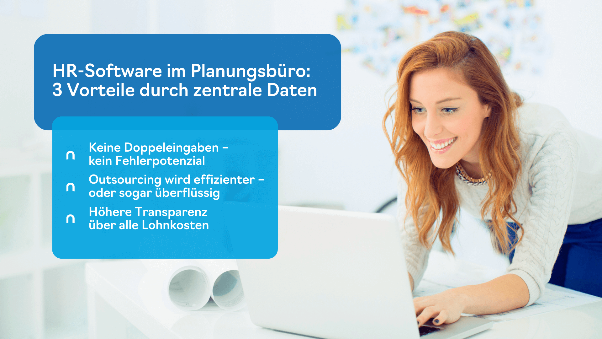 Zentrale Daten in HR-Software wie ingo365 HR – drei Vorteile im Planungsbüro: keine Doppeleingaben, mehr Effizienz, höhere Transparenz