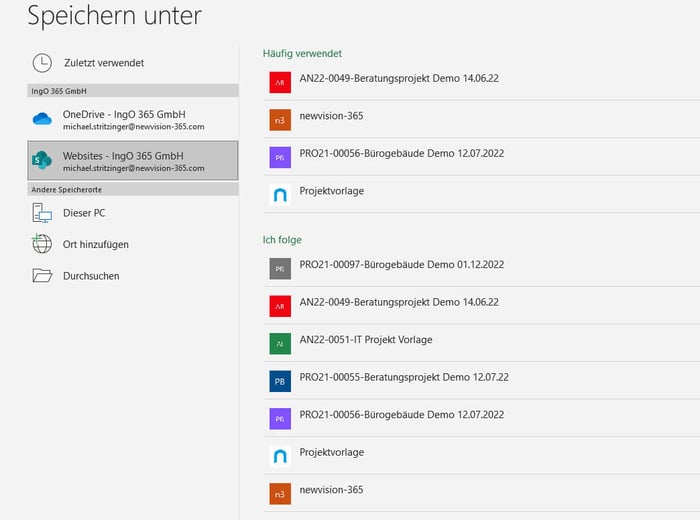 Integration SharePoint