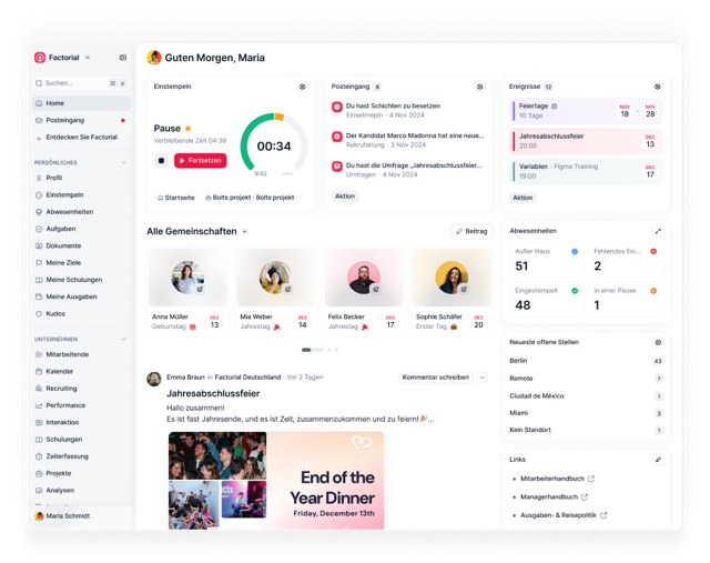 timo365 HR powered by Factorial