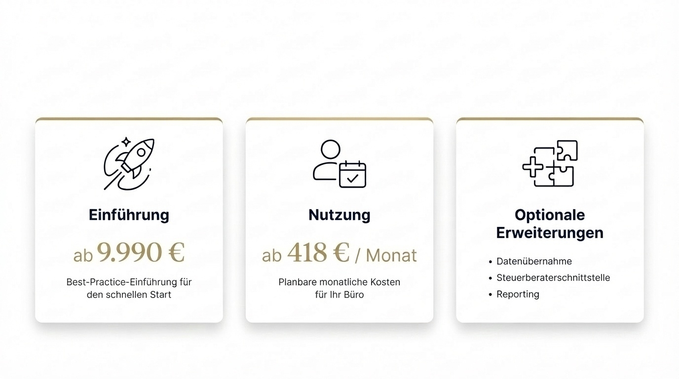 Kosten für die Einführung von ingo365 SMART Kosten für die Einführung von ingo365 SMART